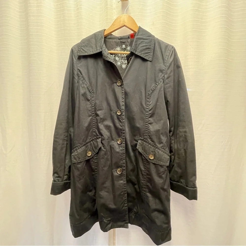 Esprit black trench coat